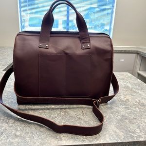 Love 41 leather Duffle Bag